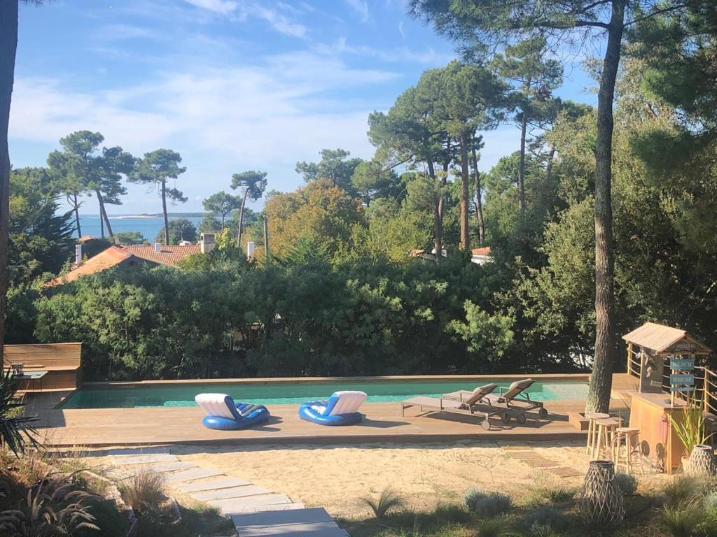 Chambre D'Hotes Pyla Sur Mer La Teste-de-Buch Bagian luar foto